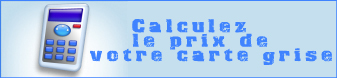 Calculez le tarif de votre carte grise