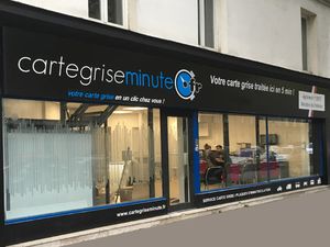 Vitrine nouvelle agence CarteGriseMinute.fr