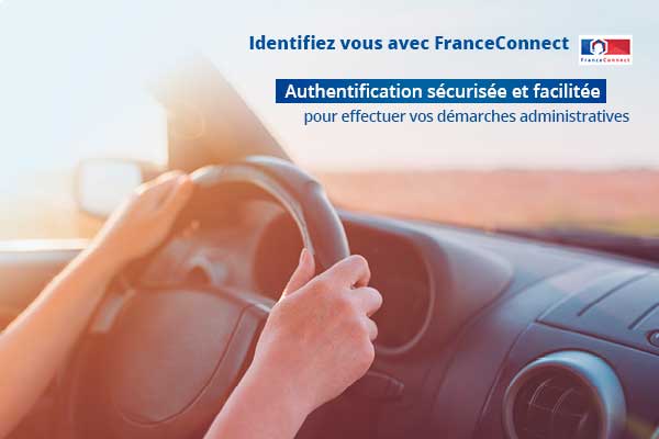 Utilisation de l'identité numérique FranceConnect pour demander un certificat d'immatriculation