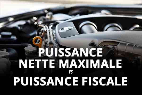 Puissance nette maximale champ P2 de la carte grise